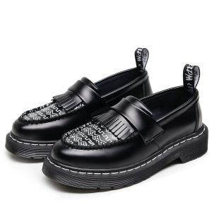 Dr Martin Loafers Shoes Formal Shoe Couple Shoes Casual Genuine Leather Loafer Shoes Size 35-45