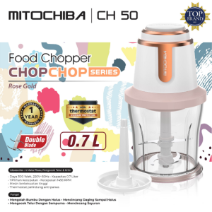 Mitochiba Chopper CH 50 Kecil | Blender Choper Mito CH50 | Food Processor Warna Berwarna