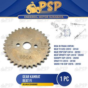 Ger Kamrat Beat FI - Gear Gigi Sentrik Timing Rantai Keteng Honda Beat Sporty Scoopy ESP Spacy FI