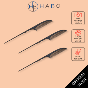 Lược cắt tóc đuôi nhọn lược cong lược cá mập lượt chải tóc đuôi nhọn lược nhọn đuôi nhựa lượt cắt tóc lược tỉa tóc