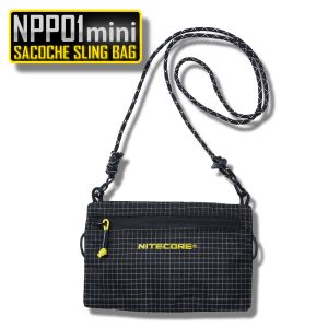 Nitecore NPP01 Mini Sacoche Sling Bag - 0.5 Liter - 41 g - Lightweight - Water Resistant - Outdoor