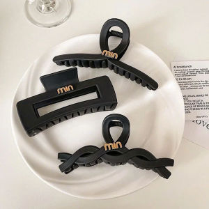 [JOSEIYOU] Set 3 Kẹp Min Đen Huyền Bí Phong Cách Hàn Quốc Cá Tính