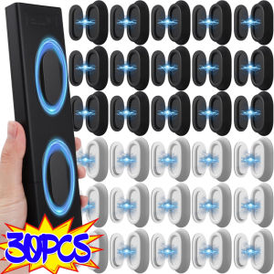 【Super low price】30/2x Strong Magnetic Hook Wall-mounted Anti-lost Magnet Remote Control Refrigerator Storage Rack Sticker Household Storage Hook