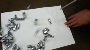 2 ชิ้น ปืนเป่าลมสแตนเลส 304 ขนาด 1/4" อลูมิเนียมอัลลอย OD 6 มม./10 มม. ID 4.5 มม./8 มม. สำหรับเครื่องอัดอากาศ