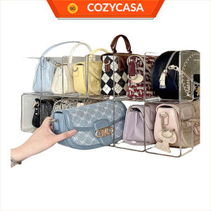 【COZYCASA】Acrylic Bag Divided Storage Box / Wardrobe Organizer Handbag Organizer Rack / Divided Storage Box