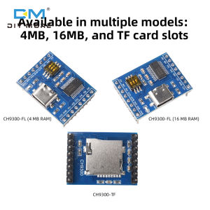 Diymore Chip mô-đun giọng nói Ch9300 4MB/16MB/Thẻ TF với 10 nút điều khiển phát lại và sao chép âm thanh loại C USB