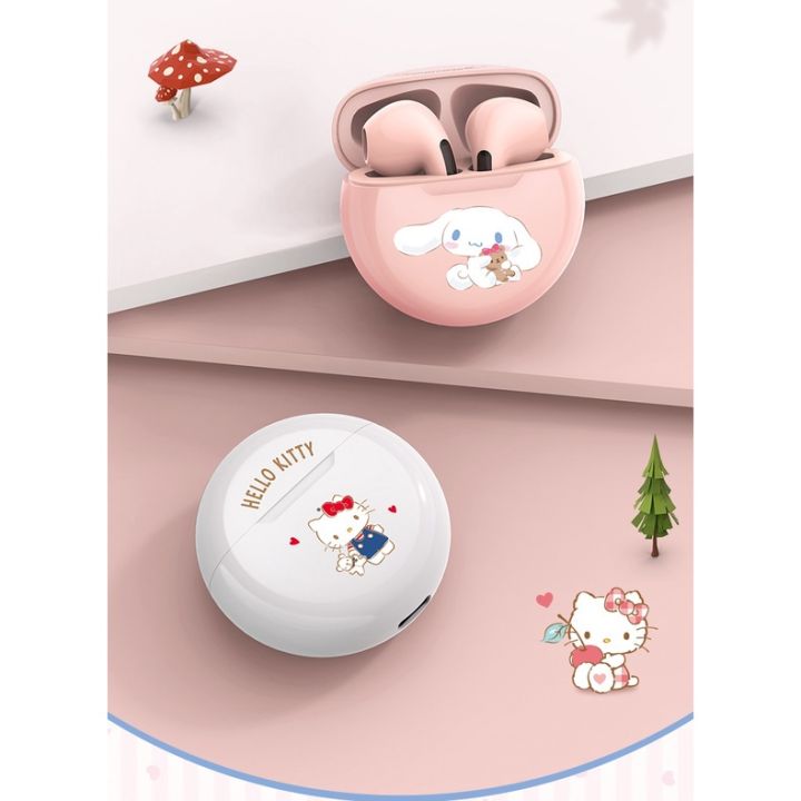 HelloKitty Cat TWS bluetooth earbuds New Wireless Headset Cute Cartoon ...