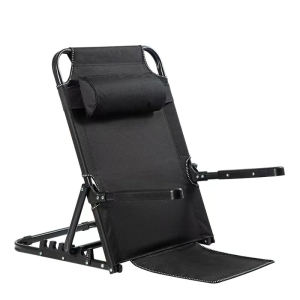 WeBOR Chair Relaxing For Adult Folding Chair With Back Rest Computer Chair Tatami Office Chair Adjustable Computer Arm Rest Bedchair Folding Recliner