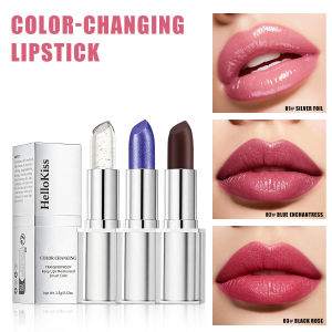 Temp Change Glitter Lipstick Pearlescent Lip Gloss Moisturizing Waterproof Long Lasting Non-stick Cup Lip Balm Women Lip Makeup