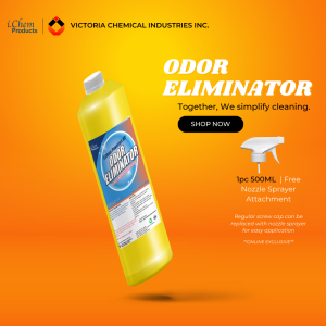 ICHEM PRODUCTS ODOR ELIMINATOR LITER (ODOR REMOVER ODOR PET ELIMINATOR ODOR NEUTRALIZER/Household Grade or Industrial Grade)