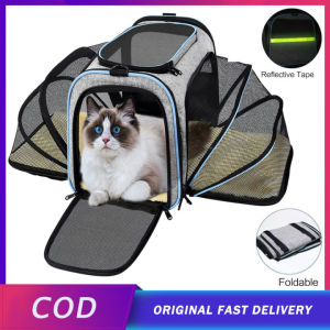 Portable Foldable Mesh Pet Bag Carrier Bag Pet Cat Bag Dog Bag Accessories Designed For Travel Cat Bed Dog Bed Hiking Walking Outdoor Pet Box Airline