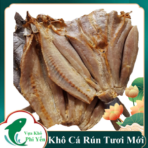Khô Cá Rún ( Cá Gúng ) Đặc Sản Miền Tây- Vựa Khô Phi yến( 1kg 500gr 200gr)