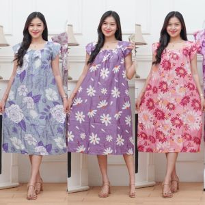 Daster monalisa yukensi jumbo ld 120 fashion wanita daster murah muat sampai bb 80kg