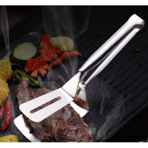 Pizza Spatula Stainless Steel Steak Presser Burger Flipper Burger Spatula Burger Flipper Kitchenware