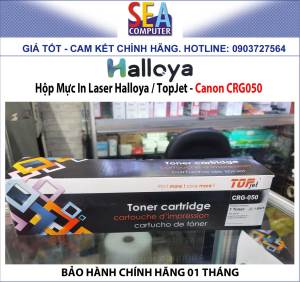 Hộp Mực In Halloya / TopJet - Canon CRG050 - Canon LBP 910 | 913w | MF910 | MF913w
