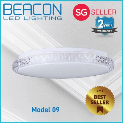 BEACON LED 16 / 26 / 48W Ceiling light - up to 2 years warranty (Most popular ceiling light in Singapore)
