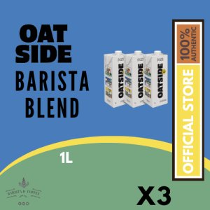 OATSIDE Barista Blend Oat Milk and Oatside Chocolate Oat Milk 3pcs x 1L Package  Plant-Based Vegan Milk Non-Dairy Milk