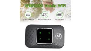 Mobile Hotspot 150Mbps 4G LTE Unlocked Wi Fi Hotspot Device Portable Router with SIM Card Slot for Travel Support B1 B3 B5 B8 B38 B39 B40 B41