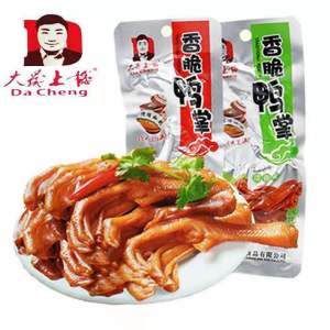 Dasheng Tulou crispy duck feet soaked duck feet Fujian Longyan specialty soaked duck feet casual snacks