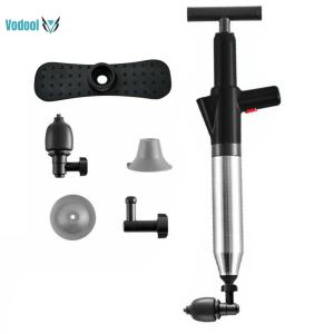 Universal Air Power Drain Blaster for Clogged Bathroom Shower and Bathtub Drain Cleaning Equipment[Vodool Official Center]