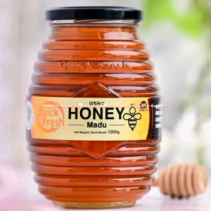 Quick Fresh 500gr Honey Madu Asli Kemasan Botol Quickfresh Honeys Mengandung Antioksidan Tinggi