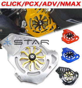 ✅COD  CNC Radiator Cover Thicker style For Click 125 V1 V2 NMAX 155/NMAX 2020，ADV 150，PCX 125-150