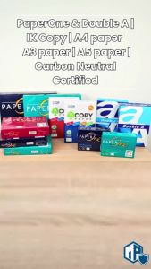 3PC Printing Paper Double A IK Copy Paper A4 Paper A3 Paper A5 Paper Copy Paper 70gsm 80gsm 100gsm