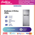 Kulkas Samsung dua pintu all around cooling 264 liter series rt25far garansi resmi. 
