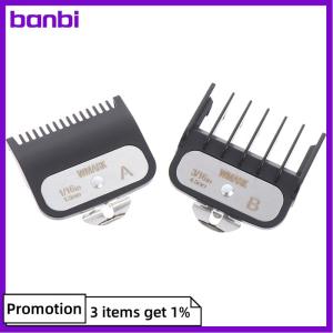 banbi 1.5MM+4.5MM Black Hair Clipper Limit Comb Cutting Guide Replaceable Universal