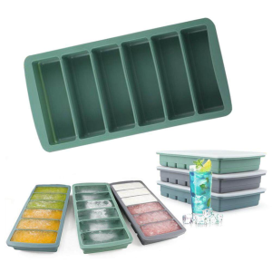 Abloom ถาดซิลิโคน แช่แข็งอาหารเด็ก กล่องซิลิโคนบรรจุภัณฑ์อาหาร Silicone Food Container