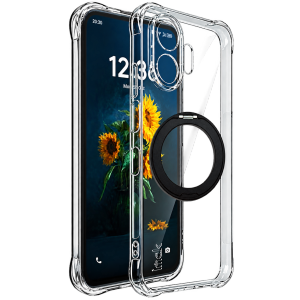 Magnetic Case For TCL NXTPAPER 70 Pro 60 Ultra 5G Transparent TPU 360 Rotating Ring Stand CA0028