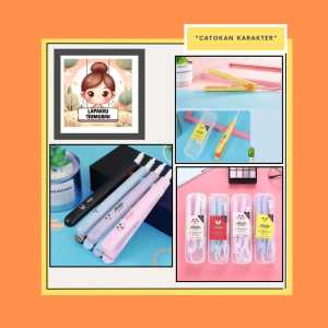 Catokan Mini / Catok Rambut / Catokan Rambut Karakter 2 in 1 / Kemier Karakter Animals