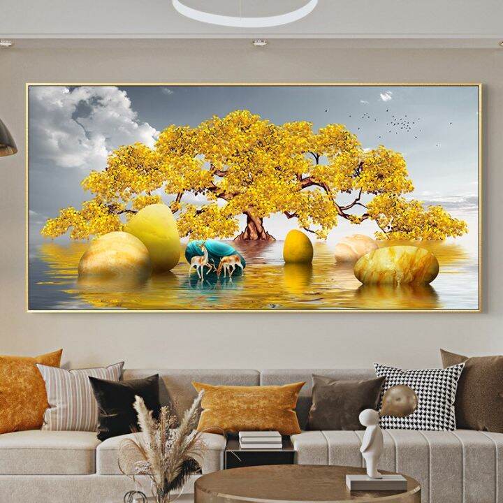 POPULAR Chinese Feng Shui Golden Rich Tree People are fascinated by ...