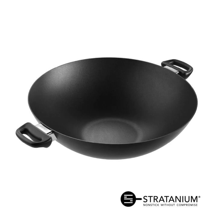 Scanpan Classic 38cm Nonstick Wok Lazada
