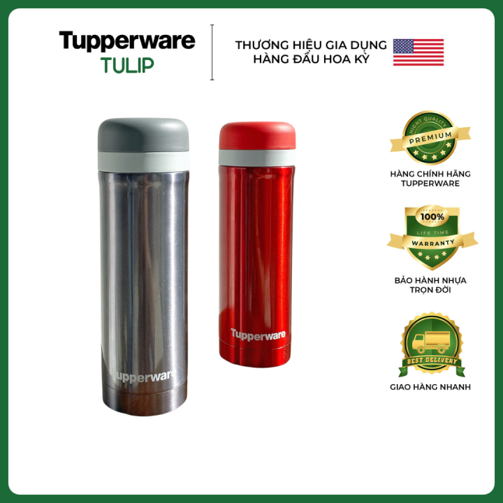 Bình Giữ Nhiệt Tupperware Có Ngăn Lọc Thermal 380ml - chính hãng ...