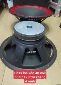 Loa Bass 4 tấc Sườn Sắt Chuyên loa kéo  - từ 170 Coil 65 - 4 Ohm Cao Cấp (Gía bán 1 CÁI)