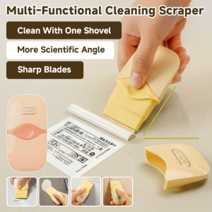 ✨Scrape Clean Without Scratching✨Scraper Tool Hard Surface Cleaner for Tile Glass Wall Home Cleaning Daily Household DIY Tool Stain Remover