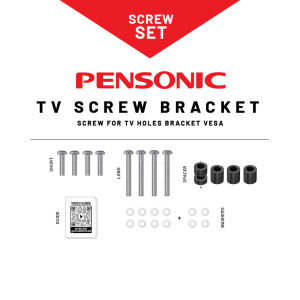 [PENSONIC] TV Screw for TV Bracket Holes VESA Wall Mount Skru untuk Lubang Pengantung TV (No Bracket)