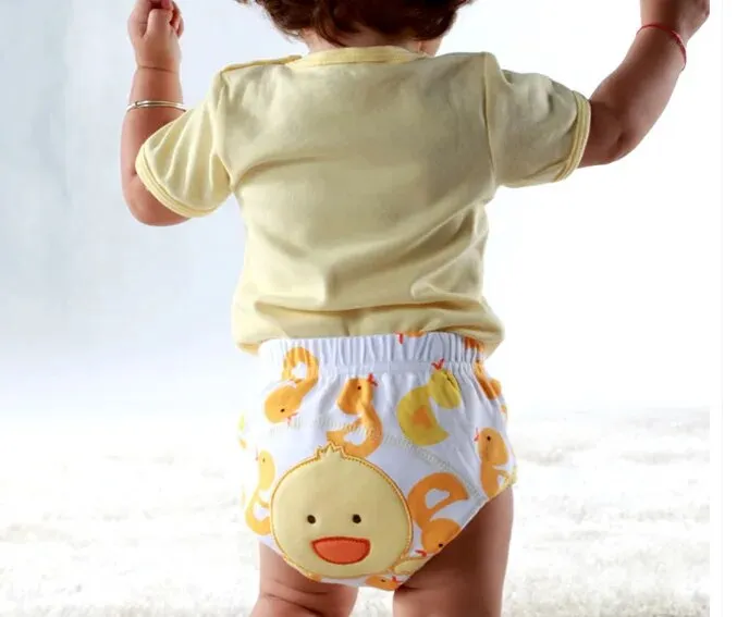 xiligi Cloth Diapers 6pcs Reusable Training Pants with Cotton Fabric and  Anti-leak Design for Baby Potty Training