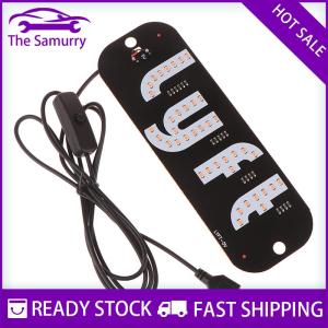 Samurry ✨Hot Sale✨ ไฟสัญญาณรถแท็กซี่ LED สำหรับไฟโลโก้ lyft ไฟ LED CAB แผงไฟแสดงสถานะสัญญาณไฟสัญญาณโคมไฟตกแต่งอัตโนมัติ