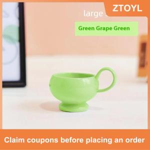 【ZTOYL】 1 Piece thu nhỏ cốc cà phê trang trí đồ chơi mô hình Dollhouse Mini Mug Cup teacup đồ nội thất Mô Hình DIY phụ kiện