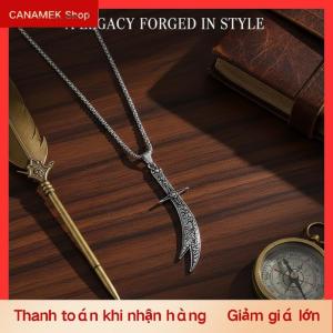 CS Imam Ali zulfiqar Mặt dây chuyền vòng cổ thép không gỉ hồi giáo hồi giáo quran trang sức cho nam giới phụ nữ lý tưởng Tôn Giáo Quà Tặng phụ kiện