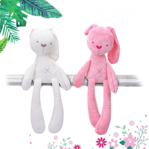 42CM Cute Rabbit Doll Baby Soft Plush Toys For Appease Crib Stuffed Animal Baby Toys For Infants