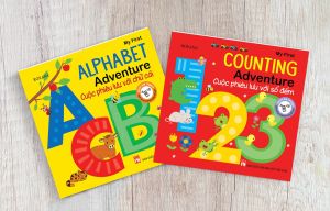 Combo Sách: My First Alphabet Adventure + My First Counting Adventure - Cuộc Phiêu Lưu Với Chữ Cái và Số Đếm (Sách âm thanh)