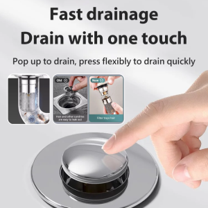 New ⚡ Stainless steel drainage floor drain Deodorant bounce drainage filter