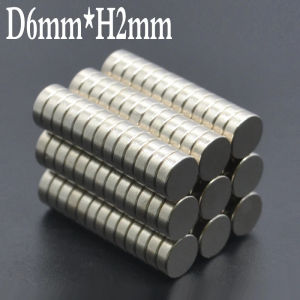 20255~20000pcs 6x2 mm  Small circular Magnets strong 6mmx2mm Fridge N35 Neodymium Magnet disc 6x2mm Permanent NdFeB Magnets  6*2