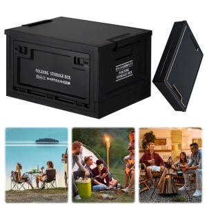 Winnereco Insulated Camping Cooler Box 20/30L with Foldable Design for Easy Transport and Outdoor Storage