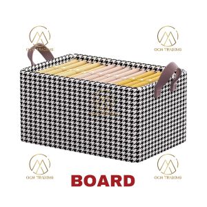 OCM Foldable Cloth Storage Box with Handle Bedroom Closet Wardrobe Organizer Kotak Simpan Baju 衣服收纳盒
