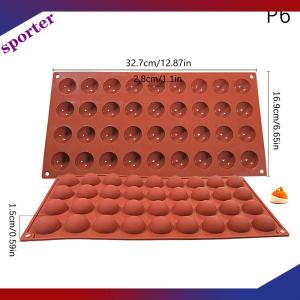 Sporter 1 cái khay nướng bánh Khuôn Silicone khuôn sô cô la bóng Khuôn Silicone khuôn Lollipop bánh khuôn Bếp nướng công cụ