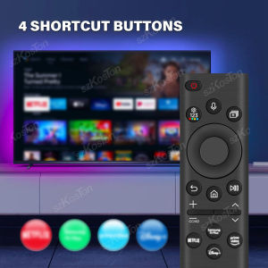 BN59-01385A Solar Voice Remote Control for Samsung Smart TVs Compatible for Samsung 2021 2022 2023 Neo QLED The Frame and Crystal 4k 8K UHD Smart TVs Series Remote
